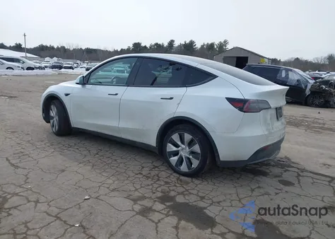 2020 Tesla Model Y Long Range Dual Motor All-Wheel Drive z USA, uszkodzony, nr VIN 5YJYGDEE7LF026353